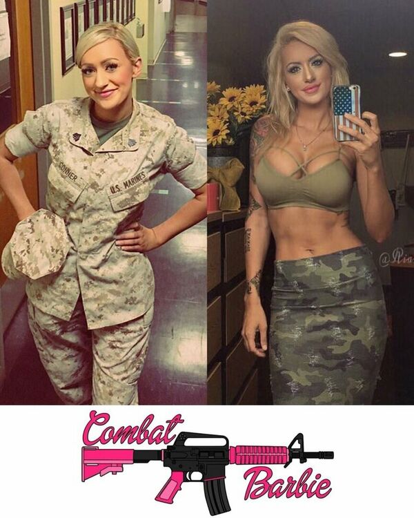 Combat Barbie Rianna Carpenter Riannacarpenter Thecombatbarbie